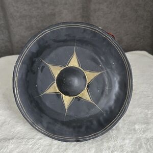 Black and Gold Decorative Thai Gong